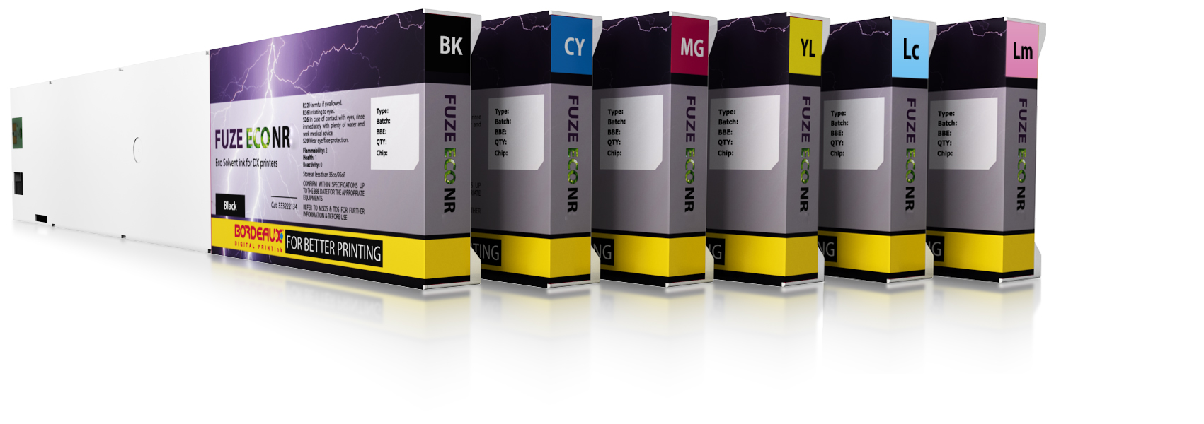 FUZE ECO NR (6colors) cartridges